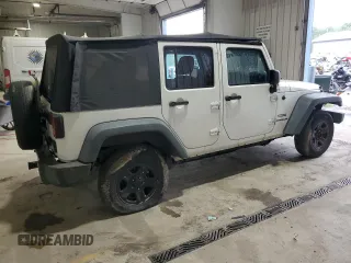2013 Jeep Wrangler Unlimited Sport z VIN 1C4BJWDGXDL632315, wystawiony jako Copart lot #66711564 z przebiegiem 131 907 mil mil oraz Tytuł czysty. Historia ofert i sprzedaży dostępna na DreamBid. Obrazek 3.