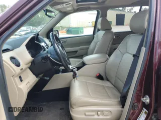 2013 Honda Pilot EX-L with VIN 5FNYF4H55DB006389, listed as a Copart auction lot 59683325 with 181,803 mi miles and Salvage title. Bid and sale history available at DreamBid. Image 7.