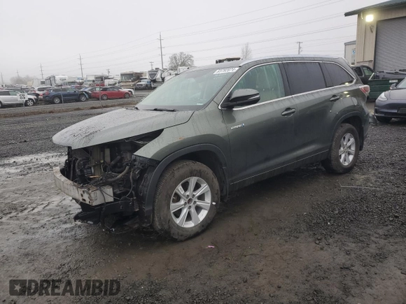 2015 Toyota Highlander Hybrid Limited with VIN 5TDDCRFHXFS008610, listed as a Copart auction lot 83782074 with 188,832 mi miles and Salvage Title. Bid and sale history available at carsss.com. Image 1.