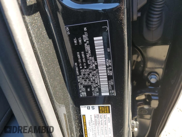 2024 Lexus RZ 300e Premium z VIN JTJABABBXRA001776, wystawiony jako Copart lot #76914814 z przebiegiem 1391 mil mil oraz Szkody całkowita. Historia ofert i sprzedaży dostępna na DreamBid. Obrazek 13.