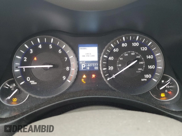 2011 Infiniti M37 with VIN JN1BY1AR0BM374966, listed as a Copart auction lot 78876414 with 227,377 mi miles and Salvage Title. Bid and sale history available at carsss.com. Image 9.