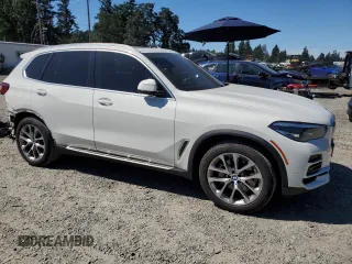 2023 BMW X5 sDrive40i with VIN 5UXCR4C0XP9N92372, listed as a Copart auction lot 63607755 with 53,159 mi miles and Salvage title. Bid and sale history available at DreamBid. Image 4.