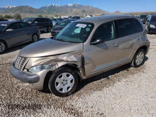 2003 Chrysler PT Cruiser z VIN 3C4FY48B03T549222, wystawiony jako Copart lot #57331405 z przebiegiem 92 649 mil mil oraz Szkoda całkowita • Salvage title. Historia ofert i sprzedaży dostępna na DreamBid. Obrazek 1.