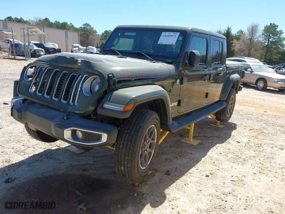2022 Jeep Gladiator High Altitude with VIN 1C6HJTFG5NL179574, listed as a IAAI auction lot 41685973 with 38,451 mi miles. Bid and sale history available at carsss.com. Image 17.