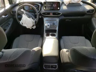 2022 Hyundai Santa Fe Hybrid Blue with VIN KM8S2DA12NU039833, listed as a Copart auction lot 75551724 with 27,750 mi miles and Salvage Title. Bid and sale history available at carsss.com. Image 8.