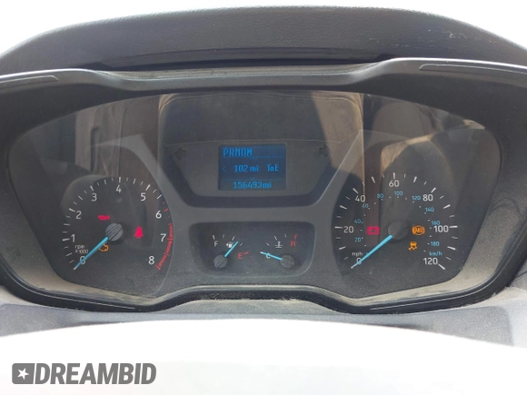 2015 Ford Transit Cargo with VIN 1FTNE2CM4FKA29323, listed as a IAAI auction lot 42406192 with 156,493 mi miles and . Bid and sale history available at DreamBid. Image 7.