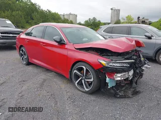 2022 Honda Accord Sedan Sport SE with VIN 1HGCV1F4XNA056237, listed as a IAAI auction lot 41633395 with 77,719 mi miles. Bid and sale history available at carsss.com. Image 1.