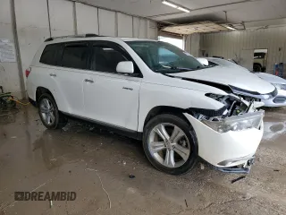 2012 Toyota Highlander Limited with VIN 5TDDK3EHXCS141669, listed as a Copart auction lot 59583955 with Not provided miles and Non repairable. Bid and sale history available at DreamBid. Image 4.
