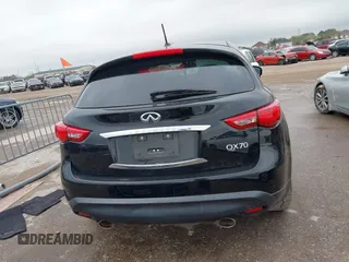 2016 Infiniti QX70 with VIN JN8CS1MU8GM672048, listed as a IAAI auction lot 41625197 with 94,317 mi miles and . Bid and sale history available at DreamBid. Image 16.