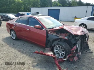 2017 Cadillac CTS RWD with VIN 1G6AP5SXXH0204892, listed as a Copart auction lot 54090905 with Not provided miles and Salvage title. Bid and sale history available at DreamBid. Image 4.