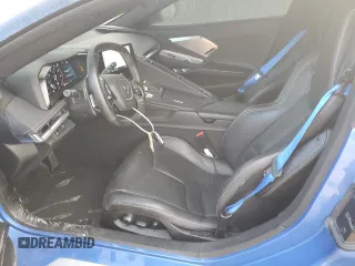 2021 Chevrolet Corvette 2LT with VIN 1G1YB2D43M5121211, listed as a Copart auction lot 74341234 with 12,074 mi miles and Salvage Title. Bid and sale history available at carsss.com. Image 7.