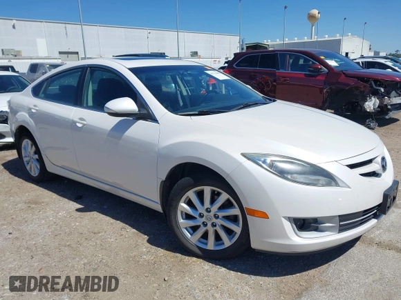 2012 Mazda 6 i Touring Plus with VIN 1YVHZ8EHXC5M21957, listed as a IAAI auction lot 41774460 with 140,093 mi miles. Bid and sale history available at carsss.com. Image 1.