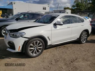 2019 BMW X4 xDrive30i with VIN 5UXUJ3C55KLG54759, listed as a Copart auction lot 38575993 with 48,956 mi miles. Bid and sale history available at carsss.com. Image 1.