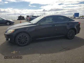 2008 Lexus IS 250 z VIN JTHCK262685026403, wystawiony jako Copart lot #61600065 z przebiegiem 153 351 mil mil oraz Czysty tytuł • Clean title. Historia ofert i sprzedaży dostępna na DreamBid. Obrazek 1.