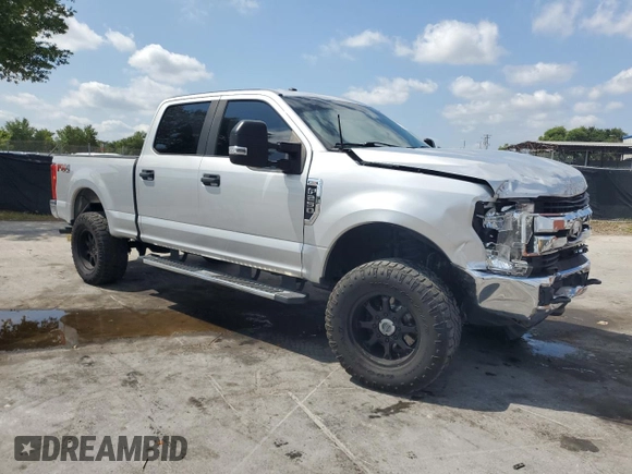 2018 Ford F-250 XL with VIN 1FT7W2B66JEB16396, listed as a Copart auction lot 55442695 with 165,538 mi miles and Salvage title. Bid and sale history available at DreamBid. Image 4.