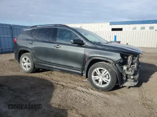 2018 GMC Terrain SLE with VIN 3GKALMEV3JL372254, listed as a Copart auction lot 50237645 with 140,806 mi miles and Salvage Title. Bid and sale history available at carsss.com. Image 4.