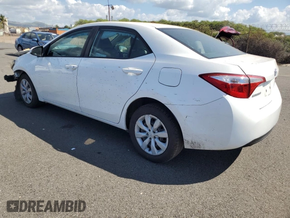 2016 Toyota Corolla L z VIN 5YFBURHE6GP437177, wystawiony jako Copart lot #46701155 z przebiegiem 84 154 mil mil oraz Szkoda całkowita • Salvage title. Historia ofert i sprzedaży dostępna na DreamBid. Obrazek 2.