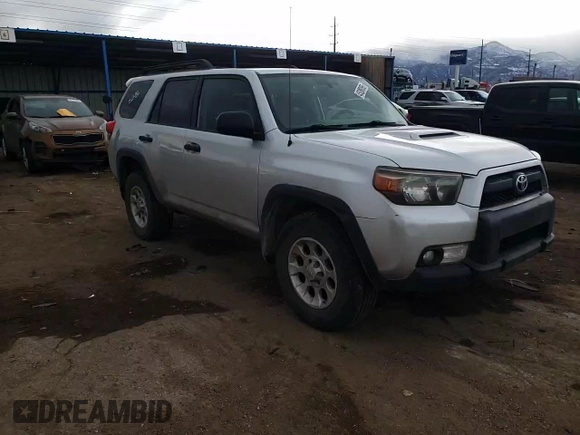 2010 Toyota 4Runner Trail with VIN JTEBU5JR5A5002043, listed as a Copart auction lot 45320055 with 240,519 mi miles and Salvage Title. Bid and sale history available at DreamBid. Image 12.