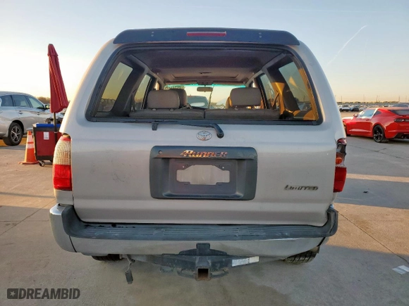 1998 Toyota 4Runner with VIN JT3GN87R0W0062708, listed as a Copart auction lot 45712485 with 151,627 mi miles and Clean Title. Bid and sale history available at carsss.com. Image 6.