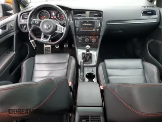 2017 Volkswagen GTI S with VIN 3VW547AUXHM065464, listed as a Copart auction lot 43478615 with 71,897 mi miles and Salvage Title. Bid and sale history available at DreamBid. Image 8.