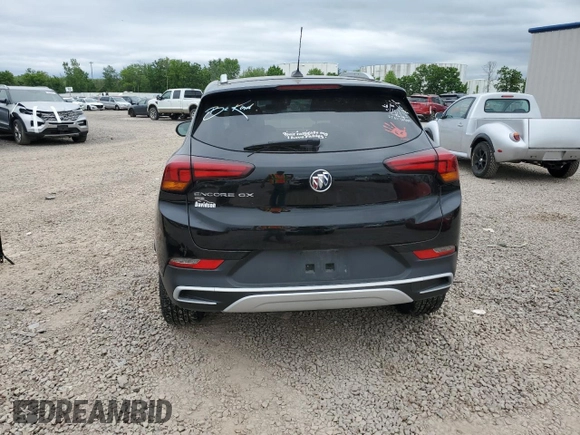 2022 Buick Encore GX Select z VIN KL4MMESL4NB142190, wystawiony jako Copart lot #61333895 z przebiegiem 55 830 mil mil oraz Szkoda całkowita • Salvage title. Historia ofert i sprzedaży dostępna na DreamBid. Obrazek 6.