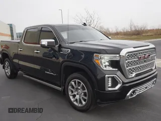 2020 GMC Sierra 1500 Denali z VIN 1GTU9FEL6LZ119443, wystawiony jako Copart lot #58442525 z przebiegiem 55 124 mil mil oraz Szkoda całkowita • Salvage title. Historia ofert i sprzedaży dostępna na DreamBid. Obrazek 1.