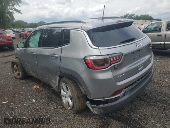 2020 Jeep Compass Latitude with VIN 3C4NJDBB1LT234678, listed as a Copart auction lot 64072925 with 38,997 mi miles and Salvage title. Bid and sale history available at DreamBid. Image 2.