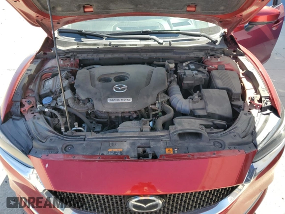 2021 Mazda 6 Carbon Edition with VIN JM1GL1WY8M1605828, listed as a Copart auction lot 48435225 with 70,917 mi miles and Salvage Title. Bid and sale history available at DreamBid. Image 11.