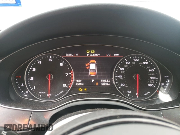 2016 Audi A6 2.0T Premium Plus with VIN WAUGFAFC0GN013166, listed as a Copart auction lot 46199043 with 58,945 mi miles. Bid and sale history available at carsss.com. Image 9.