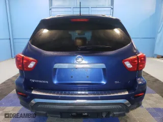2017 Nissan Pathfinder SV with VIN 5N1DR2MN7HC901932, listed as a Copart auction lot 85721504 with 87,055 mi miles and Clean Title. Bid and sale history available at carsss.com. Image 6.