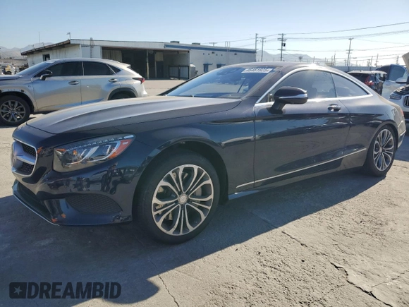 2016 Mercedes-Benz S-Class S 550 with VIN WDDXJ8FB7GA017374, listed as a Copart auction lot 46481925 with 75,978 mi miles and Salvage Title. Bid and sale history available at carsss.com. Image 1.