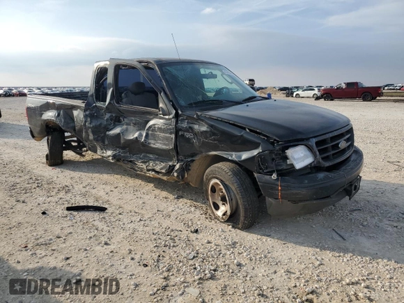2003 Ford F-150 XL with VIN 1FTRX17293NB05644, listed as a Copart auction lot 45464485 with 229,266 mi miles and Salvage Title. Bid and sale history available at carsss.com. Image 4.
