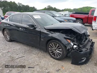 2018 Infiniti Q50 Luxe with VIN JN1EV7APXJM353659, listed as a IAAI auction lot 39289470 with 124,830 mi miles and . Bid and sale history available at DreamBid. Image 14.