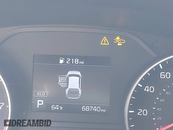 2020 Kia Sportage EX with VIN KNDPNCAC3L7752538, listed as a IAAI auction lot 42060920 with 68,740 mi miles and . Bid and sale history available at DreamBid. Image 16.