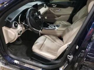 2018 Mercedes-Benz C 300 with VIN 55SWF4KB9JU259232, listed as a Copart auction lot 61559355 with 82,482 mi miles and Salvage title. Bid and sale history available at DreamBid. Image 7.