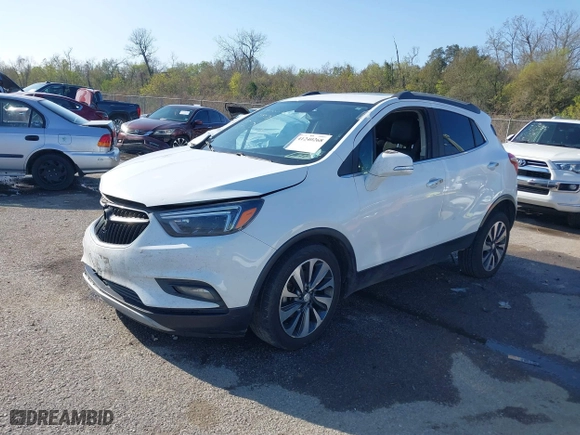 2019 Buick Encore Essence with VIN KL4CJCSM2KB776403, listed as a IAAI auction lot 41240268 with 128,693 mi miles. Bid and sale history available at carsss.com. Image 17.