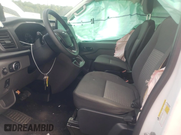2022 Ford Transit Passenger XL with VIN 1FBAX2Y89NKA53821, listed as a Copart auction lot 69868604 with 56,233 mi miles and Salvage Title. Bid and sale history available at carsss.com. Image 7.