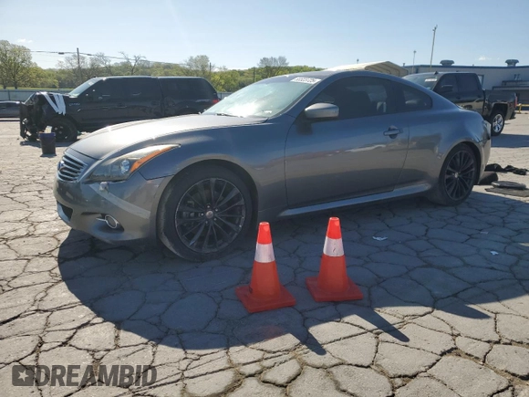 2013 Infiniti G37 IPL with VIN JN1CV6EK6DM923032, listed as a Copart auction lot 53323725 with 152,739 mi miles and Salvage Title. Bid and sale history available at carsss.com. Image 1.