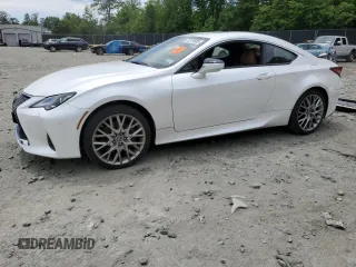 2019 Lexus RC 300 with VIN JTHS85BC5K5005415, listed as a Copart auction lot 57574685 with 35,580 mi miles and Salvage title. Bid and sale history available at DreamBid. Image 1.
