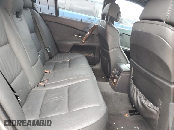 2006 BMW 5 Series 550i with VIN WBANB53526CP02300, listed as a Copart auction lot 80084714 with Not Provided miles and Salvage Title. Bid and sale history available at DreamBid. Image 10.