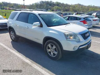 2008 GMC Acadia SLT1 with VIN 1GKER237X8J289351, listed as a IAAI auction lot 41933212 with NaN miles. Bid and sale history available at carsss.com. Image 1.