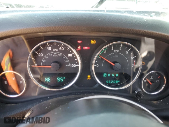 2018 Jeep Wrangler JK Unlimited Sport S with VIN 1C4BJWDG6JL875857, listed as a Copart auction lot 62903474 with 56,208 mi miles and Salvage Title. Bid and sale history available at carsss.com. Image 9.