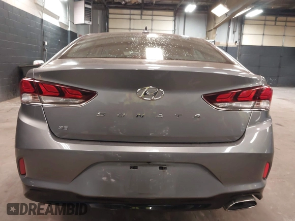 2019 Hyundai Sonata SE with VIN 5NPE24AF6KH817599, listed as a IAAI auction lot 41767384 with 43,596 mi miles and . Bid and sale history available at carsss.com. Image 16.