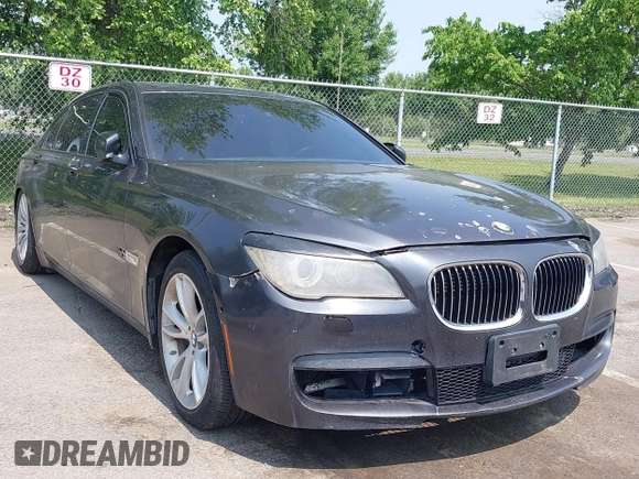 2010 BMW 7 Series 750Li with VIN WBAKB8C50ACY64262, listed as a IAAI auction lot 42433667 with 121,008 mi miles and . Bid and sale history available at DreamBid. Image 1.