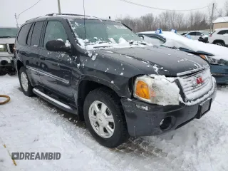 2007 GMC Envoy SLE with VIN 1GKDT13S472226668, listed as a Copart auction lot 88088195 with 189,215 mi miles and Salvage Title. Bid and sale history available at carsss.com. Image 4.