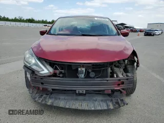 2016 Nissan Sentra S with VIN 3N1AB7AP4GL653658, listed as a Copart auction lot 53493495 with 122,748 mi miles and Salvage Title. Bid and sale history available at carsss.com. Image 5.