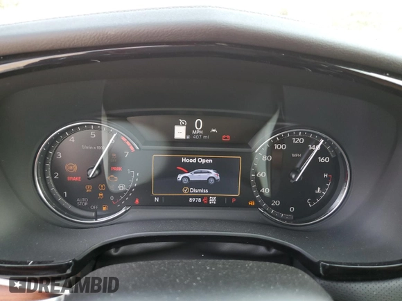 2023 Cadillac XT5 AWD Premium Luxury with VIN 1GYKNDR4XPZ187495, listed as a Copart auction lot 65627993 with 8,978 mi miles and . Bid and sale history available at DreamBid. Image 9.