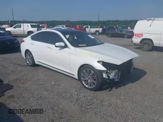 2018 Genesis G80 3.8L с VIN KMHGN4JE5JU234464, выставлен на аукционе IAAI как лот 42475378 с пробегом 86 243 миль миль и . История ставок и продаж доступна на DreamBid. Изображение 1.