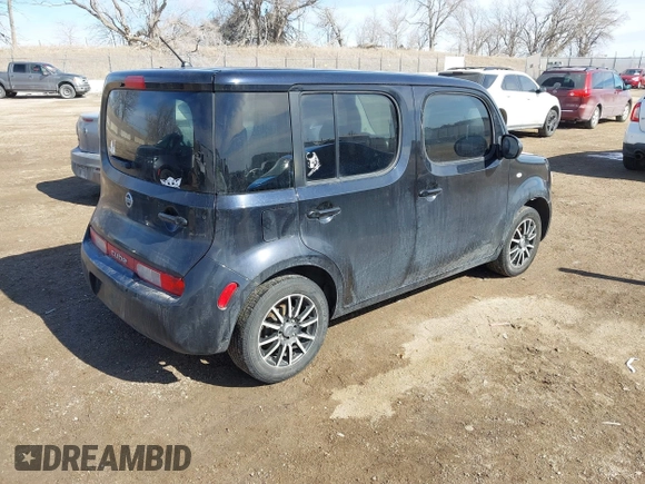 2012 Nissan Cube 1.8 S with VIN JN8AZ2KR4CT255579, listed as a IAAI auction lot 41617628 with 154,553 mi miles. Bid and sale history available at carsss.com. Image 4.