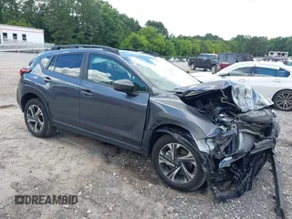 2024 Subaru Crosstrek Premium with VIN JF2GUADC6RH867674, listed as a IAAI auction lot 42530506 with 7,691 mi miles and . Bid and sale history available at DreamBid. Image 1.